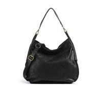 Campomaggi Borsa hobo nero, pelle, donna