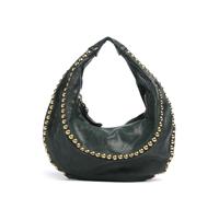 Campomaggi Borsa hobo verde, pelle di vacchetta finemente grana, donna