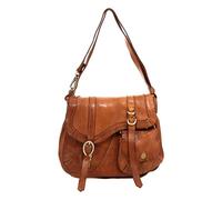Campomaggi Borsa a tracolla in pelle 24 cm cognac (C023920ND-X0001-C1502)