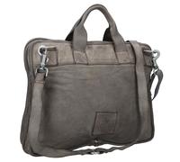Campomaggi Noce Valigetta Pelle 38 cm grigio