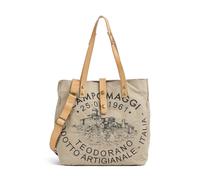 Campomaggi Borsa shopper beige, cotone, donna