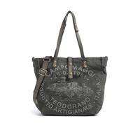 Campomaggi Borsa shopper grigio scuro, canvas, donna