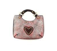Campomaggi Borsa Shopping Cuore CORALLO+T/VINACCI STRASS MIELE