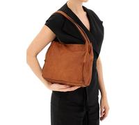 Campomaggi Borsa hobo cognac, pelle, donna