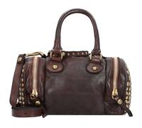 Campomaggi Borsa a secchiello marrone scuro, pelle, donna