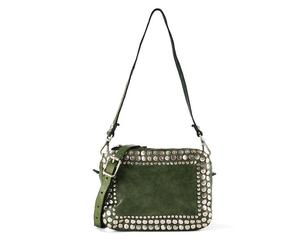 Campomaggi Kate Borsa a spalla Vera Pelle 20 cm verde