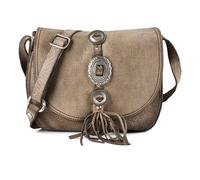 Campomaggi Linda Borsa a tracolla Vera Pelle 21 cm grigio