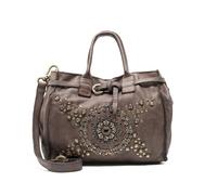 Campomaggi Borsa a mano grigio, pelle, donna