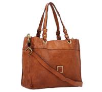 Campomaggi Borsa shopper cognac, pelle, donna