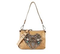 Campomaggi Tilde Borsa a tracolla Pelle 20 cm beige