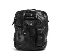 Campomaggi Zaino nero, pelle, uomo, 15L