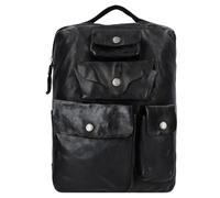 Campomaggi Zaino nero, pelle, uomo, 15L