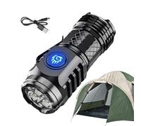 Campsie Three-Eyed Mon-Ster Flashlight - Three Eyed Mon-Ster Flash Super Power Flashlight | Rechargeable LED Flashlights High Lumens | Rechargeable LED Flashlights | Flashlight