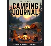 Campsite Checklist | Arranging and Memory Checklist: Camping and Travel Logbook | Camping Journal | Keepsake Camp Memory and Checklist for RV Travel ... | Camp Planner Gifts Idea for Good Campers