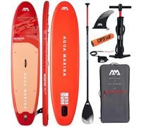 CampSup Aqua Marina Monster Sky Glider 2026 - Tavola gonfiabile multiuso SUP per principianti, kit completo, edizione limitata, colore: Rosso