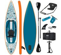 Campsup SUP Aqua Marina Pure Air - Tavola da surf gonfiabile da 11", 335 x 82 x 15 cm, per principianti e esperti, con accessori, portata fino a 145 kg