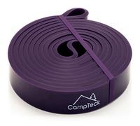 CampTeck Banda Elastica di Resistenza Palestra, Danza Classica, Yoga, Aerobica, Allenamento, Pilates, Pull Up, Powerlifting, Flessibilità ECC. - Viola, Larghezza (2.1cm)