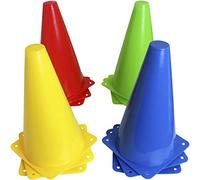 CampTeck U7154 Set Coni Allenamento, Coni Sport, Cono Sportivo -Multicolore -12 pz