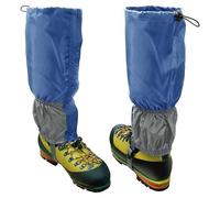 CampTeck U7297 Ghette Impermeabili Poliestere (Taglia Unica), Ghette Neve Escursionismo, Passeggiate, Orientamento, Alpinismo, Arrampicata, Caccia, Neve o Avventura - 1 Paio - Blu e Grigio