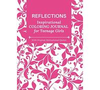 Camptys Inspira REFLECTIONS - Inspirational COLORING JOURNAL (Copertina rigida)