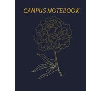 Campus Notes - College Ruled Notebook 8.5 x 11 in, 120 Pages