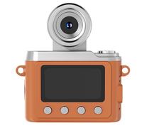 Campus Retro Mini Fotocamera Digitale 1080P HD con Display IPS e Flip Selfie