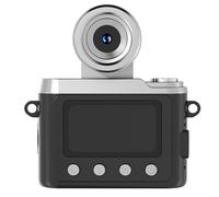 Campus Retro Mini Fotocamera Digitale 1080P HD con Display IPS e Flip Selfie