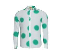 Campus Sutra Camicia giada / bianco Uomo Campus Sutra XL giada / bianco