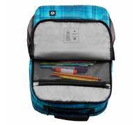 HP Campus 20L XL, Zaino per Notebook da 16.1", Creato con Materiale Riciclato, Scomparto Dedicato per Computer e Tablet, Tasche Interne Imbottite, Due Tasche Laterali, Impermeabile, Tartan