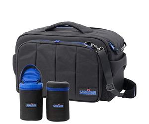camRade run&gunBag Cinema Borsa da spalla Nero, Blu
