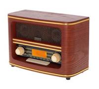 Camry AD 1187 Radio Retrò Vintage Bluetooth USB AUX FM AM Design Anni 50 Legno