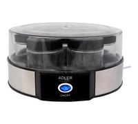Adler Yogurtiera AD 4476 1,4 L 20 W Nero