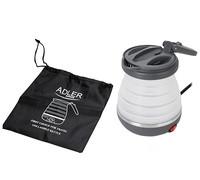 Ad1279 Bollitore Elettrico Pieghevole, 0,6l, Silicone, Senza Bpa 750w