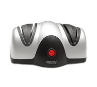 CAMRY ADLER Affilacoltelli elettrico, potenza massima 60 W, sistema di affilatura a 2 fasi, nero
