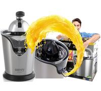 CAMRY Adler Spremiagrumi Elettrico, Potenza 100W, Grigio/Nero