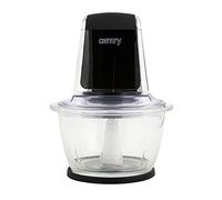 CAMRY Chopper con Ciotola in Vetro, 1 l, Colore: Nero e Bianco, Multicolore, Taglia Unica