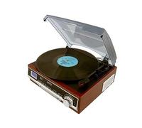 Camry Premium CR1113 Giradischi con trasmissione a cinghia Nero, Cromo, Legno Semiautomatico