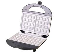 Cr 3019 Piastra Per Waffle, 2 Belgian Waffle Spesse, Piastre In Ceramica Antiaderenti 1000w