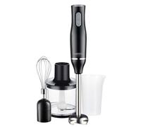 Camry CR 4630 - Miscelatore a immersione 800 W, 2 velocità, frullatore e accessori, lame in acciaio inox, contenitori da 500/700 ml, cucina multiuso, zuppa, frullato, crema