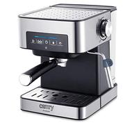 CAMRY Macchina da caffè a pressione, potenza 850W, capacità 1,6L doppio filtro in acciaio, spegnimento automatico, due termostati