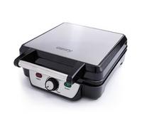 Cr 3025 Piastra Per Waffle Electric 4 Belgian Waffle Antiaderente Temperatura Automatica 1500w