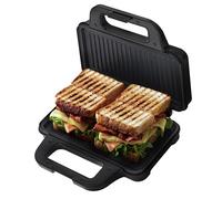 CAMRY Tostapane 1400W - Piastra per Panini Antiaderente 2 in 1 - Tostiera per Sandwich Croccanti - Piastra Panini con Manico Termoisolante - Conservazione Verticale - Design Compatto e Stabile