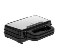 CAMRY Tostapane 1400W - Piastra per Panini Antiaderente 2 in 1 - Tostiera per Sandwich Croccanti - Piastra Panini con Manico Termoisolante - Conservazione Verticale - Design Compatto e Stabile