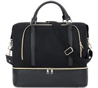 CAMTOP Borsone da viaggio da donna, per la notte, bagaglio a mano, adatto per computer portatili da 15,6 pollici, 17.3"(L) x 14.5"(H) x 8.3"(W)