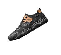 Camuflaggio Scarpe di Protezione del Lavoro Uomini Traspirante Sito di Lavoro Tela Resistente all Usura Scarpe Leggere di Rilascio del Lavoro (Nero,41)