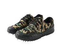 Camuflaggio Scarpe di Rilascio per Gli Uomini Anti Scivolo e Resistente all Usura Calzature di Protezione del Lavoro sul Cantiere per Uomini e Donne (Khaki,38)