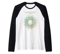 Camus: Il n'y a PAS de Soleil Sans Ombre Maglia con Maniche Raglan