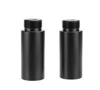 CAMVATE 5/8"-27 femmina a 5/8" - 27 maschio vite per microfono Blue Yeti Nanos montaggio su supporti standard blu Yeti Shock (5.1 cm, nero)