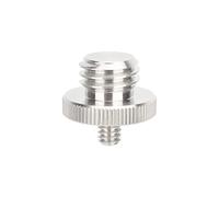 CAMVATE Adattatore da 5/8"-11 maschio a 1/4"-20 maschio per treppiede livella laser Bosch - 3286