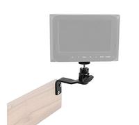 CAMVATE - Connettore a vite regolabile a testa sferica 1/4"-20 con supporto a parete ad angolo retto